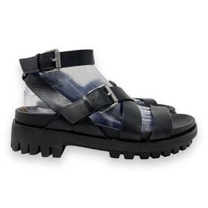 Sam Edelman Black Strappy Sandals